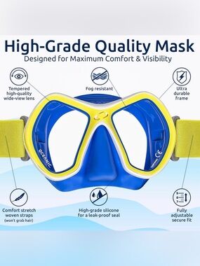 Oceanic Snorkel Mask kids